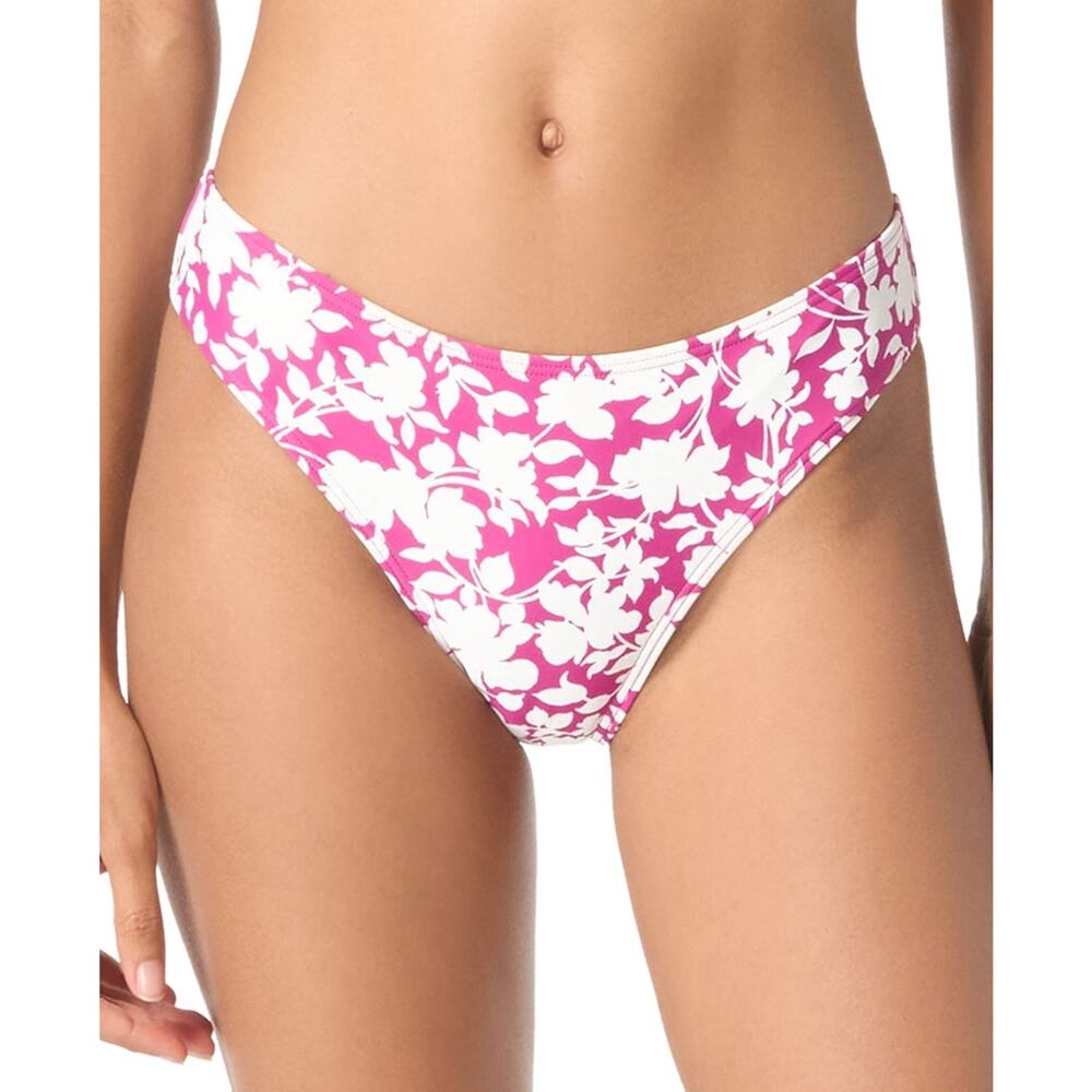 Michael Kors MICHAEL Printed Full Coverage Bikini Bottoms Multi Size L 1902